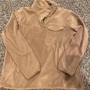 Tan Fleece Pullover